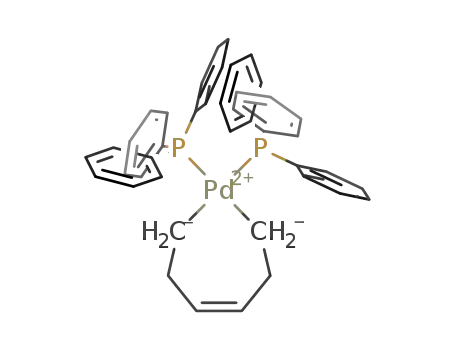 ((C<sub>6</sub>H<sub>5</sub>)3P)2PdC<sub>6</sub>H<sub>10</sub>