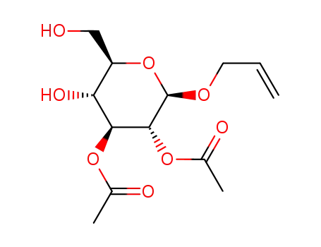 allyl 2,3-di-O-acetyl-β-D-glucopyranoside