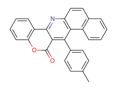 7-p-Tolyl-5-oxa-14-aza-dibenzo[a,h]anthracen-6-one