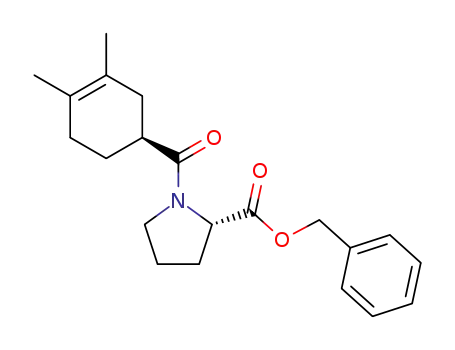 (S)-1-((S)-3,4-Dimethyl-cyclohex-3-enecarbonyl)-pyrrolidine-2-carboxylic acid benzyl ester