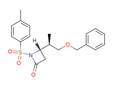 (S)-4-((R)-2-Benzyloxy-1-methyl-ethyl)-1-(toluene-4-sulfonyl)-azetidin-2-one