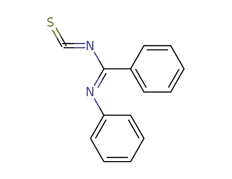 Molecular Structure of 20800-27-5 (N-Phenyl-benzimidoyl-isothiocyanat)