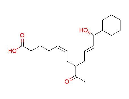 (5Z,10E)-(8RS,12R)-8-acetyl-12-cyclohexyl-12-hydroxy-5,10-dodecadienoic acid