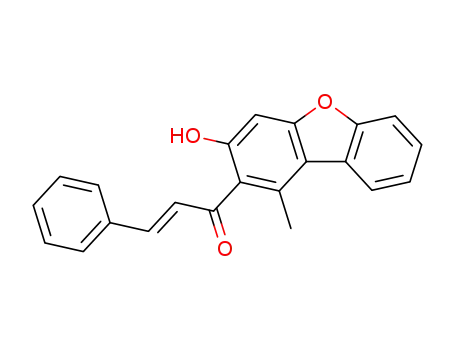 4-cinnamoyl-3-hydroxy-5-methyldibenzofuran
