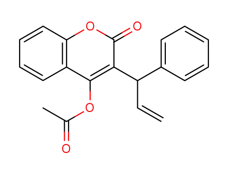 4-Acetoxy-3-(1-phenylallyl)coumarin