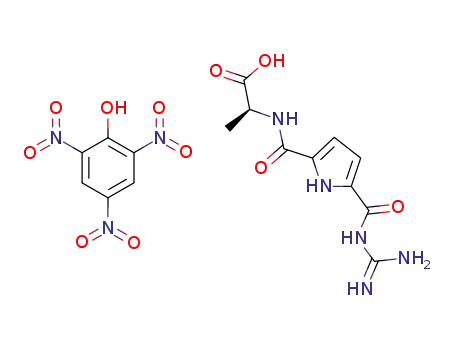 C<sub>6</sub>H<sub>3</sub>N<sub>3</sub>O<sub>7</sub>*C<sub>10</sub>H<sub>13</sub>N<sub>5</sub>O<sub>4</sub>