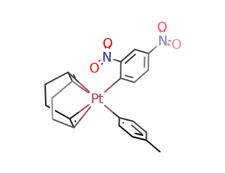 (1,2,5,6-η4-cyclooctadiene)(2,4-dinitrophenyl)(4-methylphenyl)platinum(II)