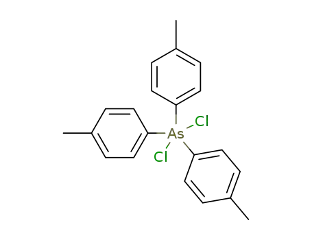 Dichlorotris(4-methylphenyl)-lambda~5~-arsane