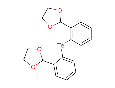 1,3-Dioxolane, 2,2'-(tellurodi-2,1-phenylene)bis-