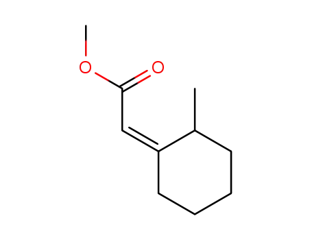Acetic acid, (2-methylcyclohexylidene)-, methyl ester, (Z)-