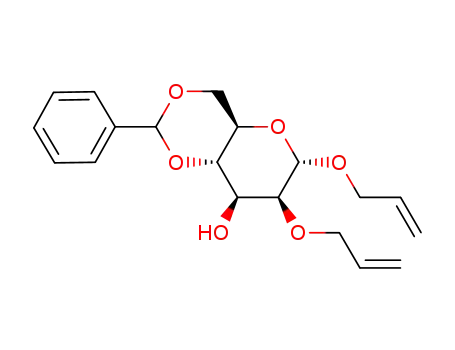 allyl 2-O-allyl-4,6-O-benzylidene-α-D-mannopyranoside