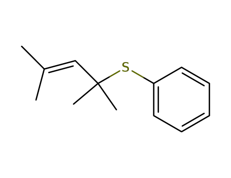 [(2,4-Dimethylpent-3-en-2-yl)sulfanyl]benzene
