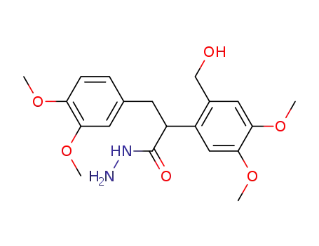 3-(3,4-dimethoxyphenyl)-2-(2-hydroxymethyl-4,5-dimethoxyphenyl)propionohydrazide