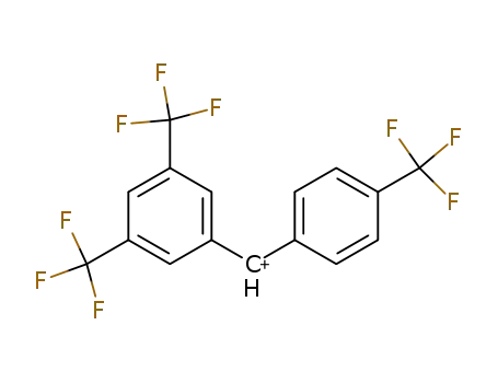 Molecular Structure of 87901-61-9 (Methylium, [3,5-bis(trifluoromethyl)phenyl][4-(trifluoromethyl)phenyl]-)