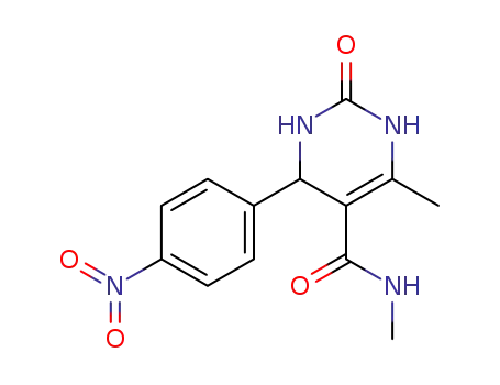 6-Methyl-4-(4-nitro-phenyl)-2-oxo-1,2,3,4-tetrahydro-pyrimidine-5-carboxylic acid methylamide