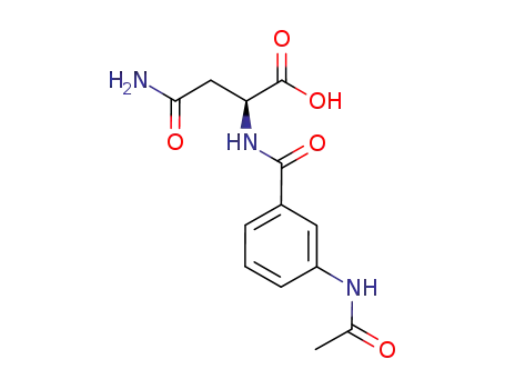 N-(m-acetylaminobenzoyl)-L-asparagine