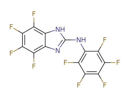 2-pentafluoroanilino-4,5,6,7-tetrafluorobenzimidazole