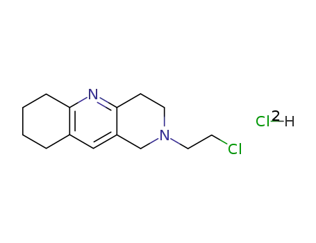 Benzo[b][1,6]naphthyridine, 2-(2-chloroethyl)-1,2,3,4,6,7,8,9-octahydro-,
dihydrochloride