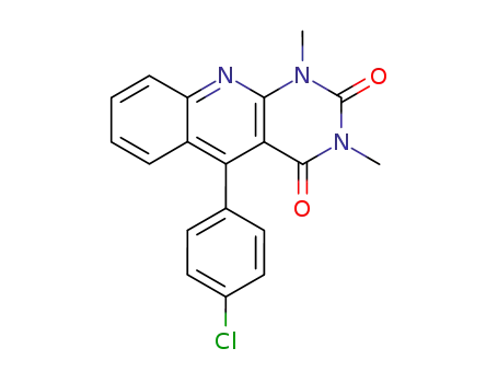 5-(4-Chloro-phenyl)-1,3-dimethyl-1H-pyrimido[4,5-b]quinoline-2,4-dione