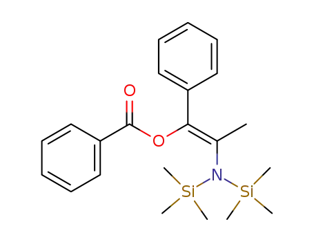 2-<Bis(trimethylsilyl)amino>-1-(benzoyloxy)-1-phenyl-1-propene