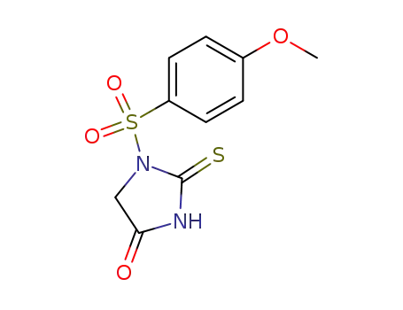 1-(4-Methoxy-benzenesulfonyl)-2-thioxo-imidazolidin-4-one
