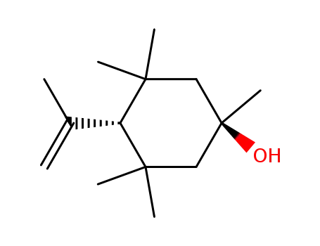Cyclohexanol, 1,3,3,5,5-pentamethyl-4-(1-methylethenyl)-, trans-