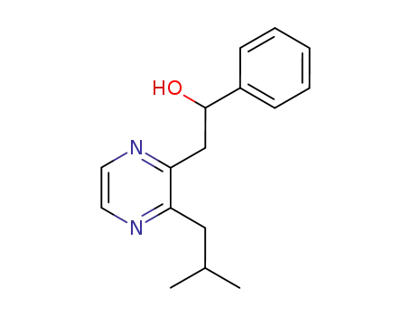 Pyrazineethanol, 3-(2-methylpropyl)-a-phenyl-