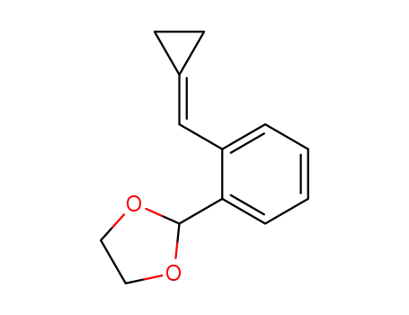 2-[2-(Cyclopropylidenemethyl)phenyl]-1,3-dioxolane