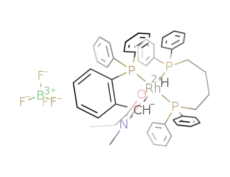 [Rh(I)H(DPPAM)(bis(1,4-diphenylphosphino)butane)][BF<sub>4</sub>]