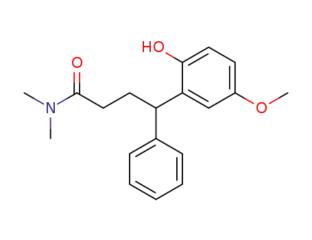 N,N-Dimethyl-2-hydroxy-5-methoxy-gamma-phenylbenzenebutanamide