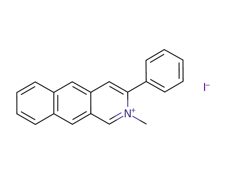 2-methyl-3-phenylbenzo[g]isoquinolinum iodide