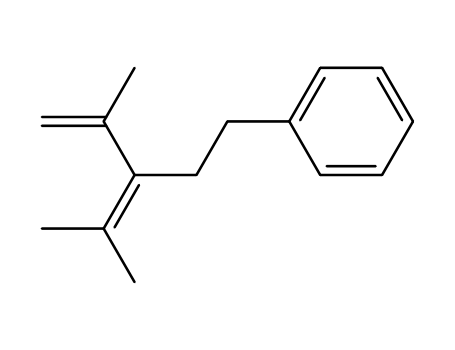2,4-dimethyl-3-(2'-phenylethyl)penta-1,3-diene