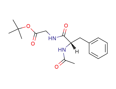 ((S)-2-Acetylamino-3-phenyl-propionylamino)-acetic acid tert-butyl ester