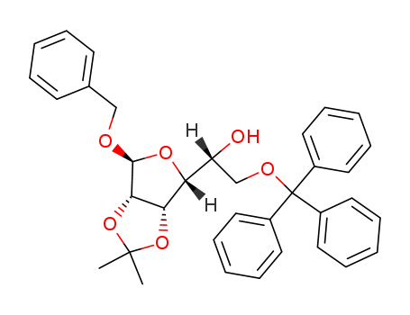 Benzyl 2,3-O-Isopropylidene-6-O-trityl-a-D-mannofuranose