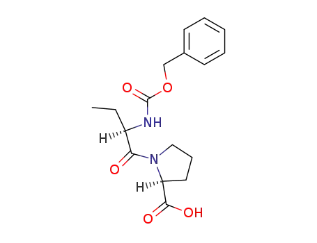 Molecular Structure of 2900-22-3 (L-Proline, N-[(phenylmethoxy)carbonyl]-D-2-aminobutanoyl-)