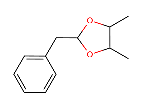 1,3-Dioxolane,4,5-dimethyl-2-(phenylmethyl)-