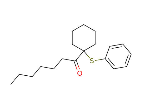 1-(1-phenylthiocyclohexyl)-1-heptanone