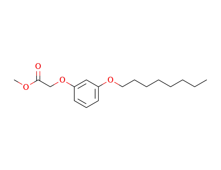 Acetic acid, [3-(octyloxy)phenoxy]-, methyl ester