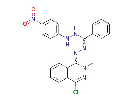 2-(4-nitrophenyl)-4-(2-methyl-4-chloro-1,2-dihydro-1-phthalazinylidene)benzohydrazidine