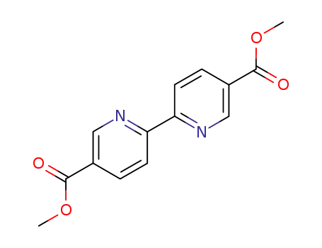 Molecular Structure of 1762-45-4 (5,5'-diMethoxycarbonyl-2,2'-bipyridine)