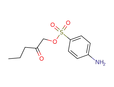 4-Amino-benzenesulfonic acid 2-oxo-pentyl ester