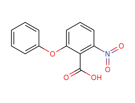 Molecular Structure of 76093-21-5 (2-nitro-6-phenoxybenzoic acid)