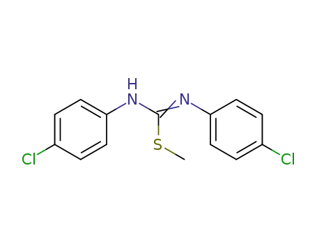 <i>N</i>,<i>N</i>'-bis-(4-chloro-phenyl)-<i>S</i>-methyl-isothiourea