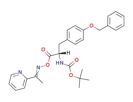 O-(N-t-butyloxycarbonyl-O-benzyl-L-tyrosyl)-2-pyridylmethylketoxime
