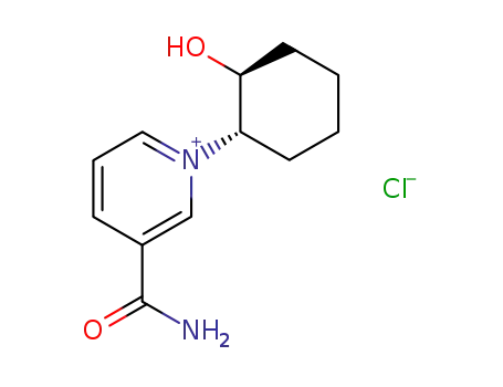 Molecular Structure of 74023-84-0 (N<sup>1</sup>-(1'S,2'-S)-2'-hydroxycyclohexylnicotinamide chloride)