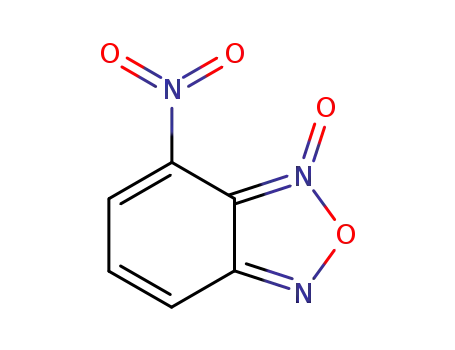 Molecular Structure of 3524-07-0 (4-nitrobenzofurazan 3-oxide)