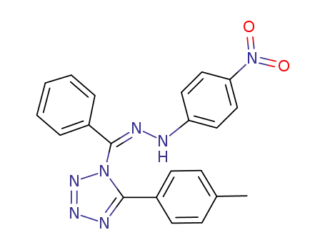 phenyl 5-(p-tolyl)tetrazol-1-yl ketone p-nitrophenylhydrazone