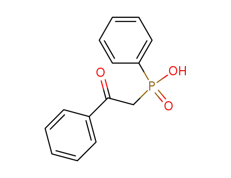 Molecular Structure of 25411-68-1 (Phosphinic acid, (2-oxo-2-phenylethyl)phenyl-)