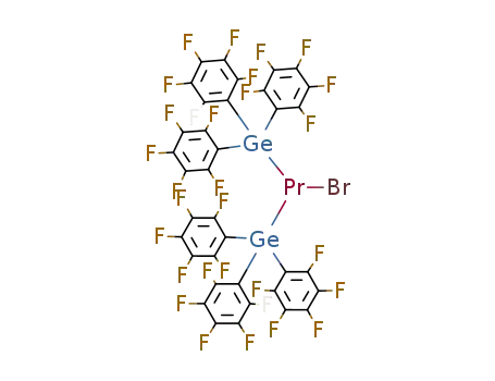 Praseodymium, bromobis[tris(pentafluorophenyl)germyl]-