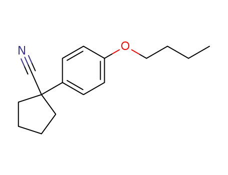 1-Cyano-1-(4-n-butoxyphenyl)-cyclopentan